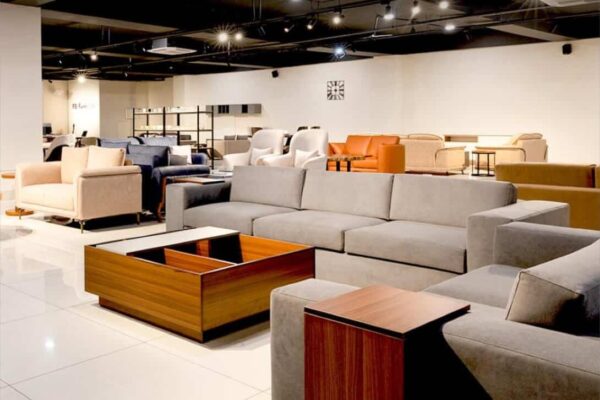 Seater Fabric Sofa with Storage - Image 5