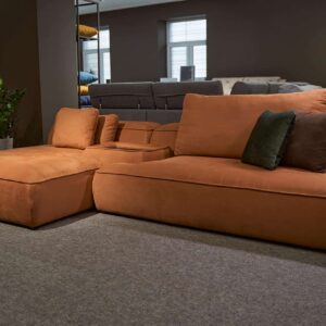 Seater Fabric Sofa with Storage